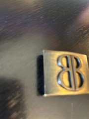 Vintage Collectible Art Deco Slider Metal Belt Buckle