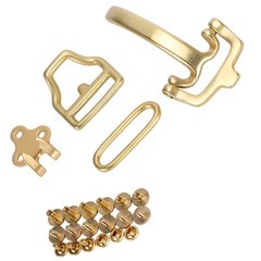 High Quality Brass Belt Buckle Set For Waist Belt Accessories