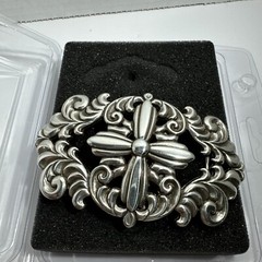 Montrose Trophy Belt Buckle Silver Plated Scroll Design Spirit Of Triumph NIB