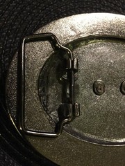4&Prime; Mexican Metal Motorcycle Biker Belt Buckle Studded Eagle Stainless Steel
