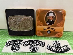 2005 Jack Daniels Old No. 7 Brand Belt Buckle In Tin