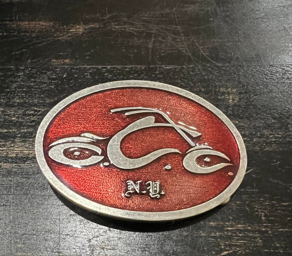 Orange County Chopper Belt Buckle – Officially Licensed – Red Color – Brand New