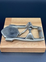 Harley-Davidson Belt Buckle Mens Silver Metal Shield Logo USA Motorcycles 2&Prime;x3&Prime;