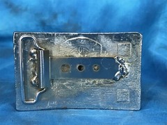 vintage 80s BUDWEISER BEER BELT BUCKLE cowboy bud Light Alcohol bar