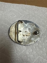 Vintage Crumrine Horsehead Belt Buckle