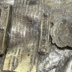 Vtg 1982 USMC United States Marine Corps First to Fight #1070 Belt Buckle