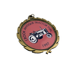 Vintage 1997 Crook Antique Tractor Pull Medal