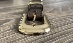 Douglas Magnus 14k Solid Gold XL Belt Buckle Set ✅