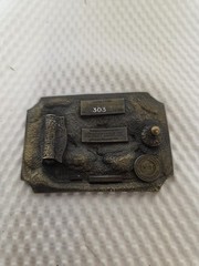CAT 928G Wheel Loader Belt Buckle #303 Caterpillar Equipment 1996 Broken Swivel