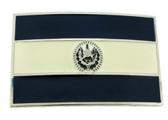 El Salvador Flag Belt Buckle Salvadorans National Father Anniversary Day Gifts