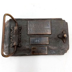 Dan Crary Belt Buckle Guitar Walnut Valley Bluegrass Music Festival Winfield KS