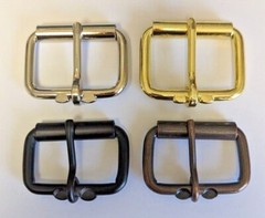 1-3/4&Prime; Replacement Belt Buckle Nickel Plated Matte Black Gold Bronze Steel 1.75&Prime;