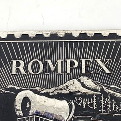 Rocky Mountain Philatelic Exhibitions Rompex Pioneer Wagon Belt Buckle Square