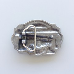 Vintage Style Enamel Volunteer Firefighter Belt Buckle also Stock in US