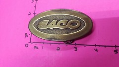VINTAGE OVAL ESCO USA looks like original w/ware BRASS Belt Buckle Rare
