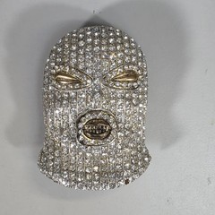 Goon Hip Hop Style Rhinestones Metal Fashion Gold Men&rsquo;s Belt Buckle