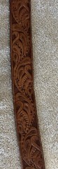Western Vintage Men&rsquo;s Belt Buckle Custom Personalized Monogrammed Leather Belt