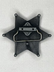 Sheriff Belt Buckle Western Cowboy