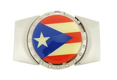 PUERTO RICO FLAG BELT BUCKLE puertorriquena Puertorriqueno Western Cowboy Style