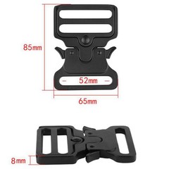 32 38mm 43 50mm Tactical Belt Buckles Metal Quick Release Military Straps Girdle