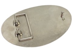 BULLETS METAL NOVELTY BELT BUCKLE MILITARY & WEAPONRY