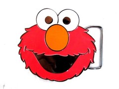 Elmo Sesame Street 3-Inch Belt Buckle – Cartoon Character Accessory