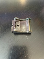 Vintage Collectible Art Deco Slider Metal Belt Buckle