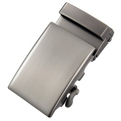 Classic Men’s Automatic Slide Buckle Rectangle Ratchet Belt Buckle Replacement
