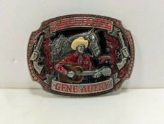 Gene Autry Horse Guns Guitar Music 1993 Belt Buckle by SMKW #610 of 10,000