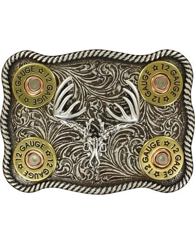 Nocona Rectangular Buck Buckle 37526