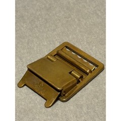 VTG US Military 1970 Vietnam Era Marine Brass Belt Buckle
