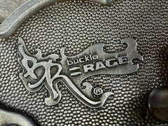 LOVE SUCKS Red Hearts Pink Crossbones Ladies Buckle Rage Belt Buckle