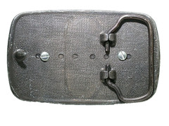 Lapis 40×30 Oval Cab Pewter Color 3 3/10 x 2 1/10 Inch Belt Buckle EPBB89/42625