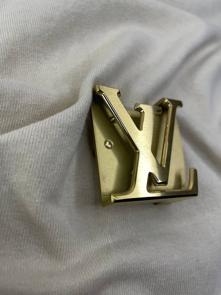 Louis Vuitton LV Initiales Belt Buckle Gold Tone