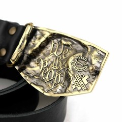 Bald eagle belt buckle, bird of prey solid brass belt buckle for men and women