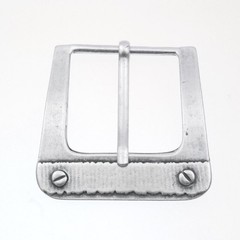 Pin Buckle Belt Buckle with Ornament – Classic Metal Design