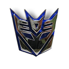 Transformers Belt Buckle Blue Metal Hasbro Original Cosplay Halloween Men Women