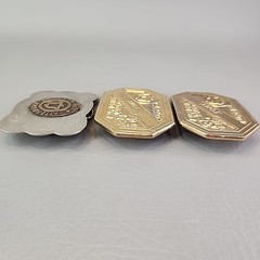 Illinois Bell Belt Buckle Lot of 3 Service Awards Attendance Safe Driver Tony