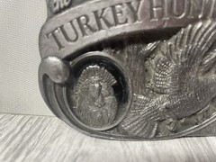 The Turkey Hunter Belt Buckle – Brew City Collectibles