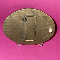 Vtg NRA Member Commemorative Guns of John Wayne Belt Buckle