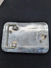 Vtg Mallard Duck Scrimshaw Style Belt Buckle Resin Wildlife Western Mens Olson