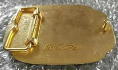 BORN IN THE U.S.A. USA STRONG FREE PROUD PATRIOTIC SEAL EAGLE BELT BUCKLE RM FAY