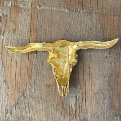 Longhorn Steer Cow/Bull Horns Belt Buckle Animal Skull Roper Gift