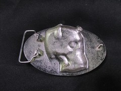 Antique Vintage Goth Punk Metal Belt Buckle Devil Skull Horns Stars Men&rsquo;s D5