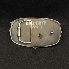 CALL OF DUTY MW3 Modern Warfare Elite Black Ops II Skull CoD Game Belt Buckle