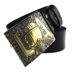 Aviator solid brass belt buckle, The Ghost of Kyiv, Ukrainian aviator buckle