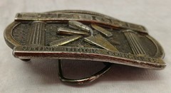 1982 The Great American Buckle Co. Mason Vintage Tradesman Belt Buckle