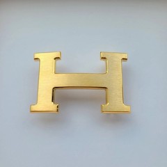 38mm H Gold Brushed Belt Buckle Replacement for Men
