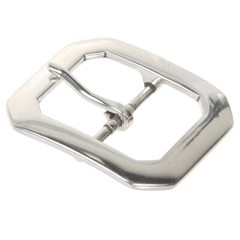 1 5/8&Prime; (40 mm) Single Prong Octagon Rectangular Belt Buckle