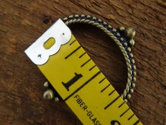 Screw Mount for Buckle 30x40mm Vertical Antique gold (Pkg 5) Old Style 1035